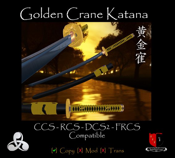 CCS + Golden Crane Katana 
