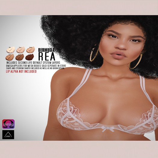 Bermuda. Rhea Skin (Ebony)