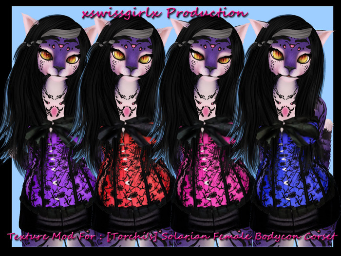 Texture Mod For : [Torchi's] Solarian Female Bodycon Corset
