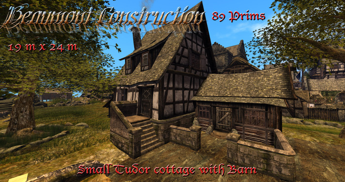 Small Tudor cottage with barn
