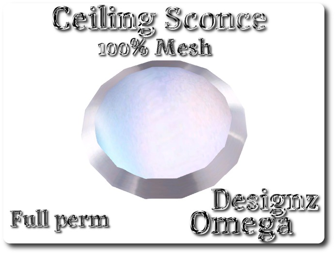 Mesh Sconce Full Perm