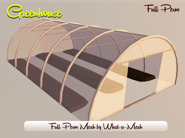 [WaM] Greenhouse Tunnel - Full Perm Mesh