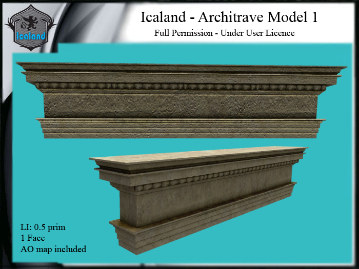 Icaland - Architrave Model 1