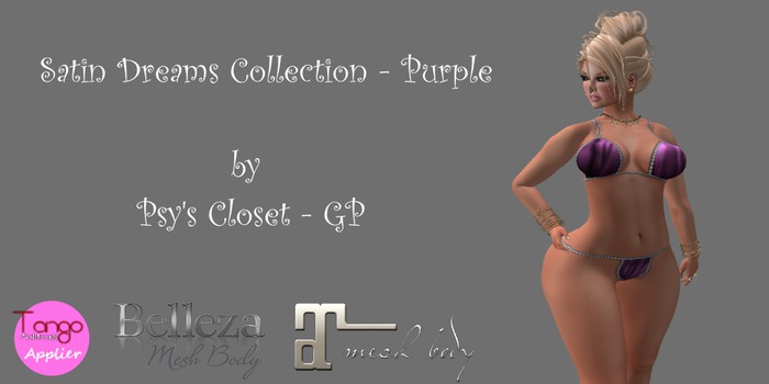 Satin Dreams Collection - Purple