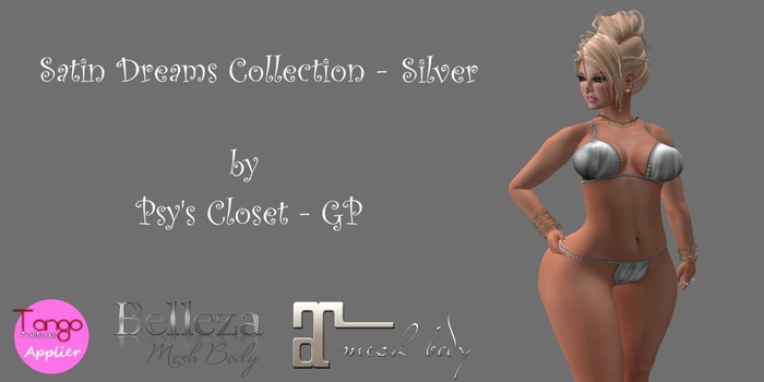 Satin Dreams Collection - Silver