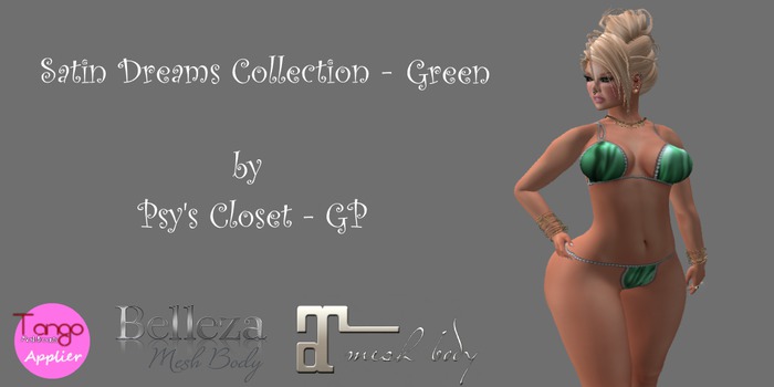 Satin Dreams Collection - Green