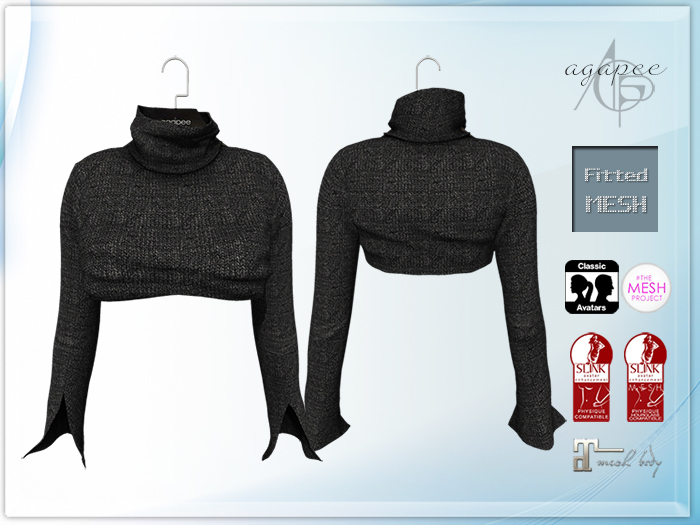 *agp* Kate Tops / black