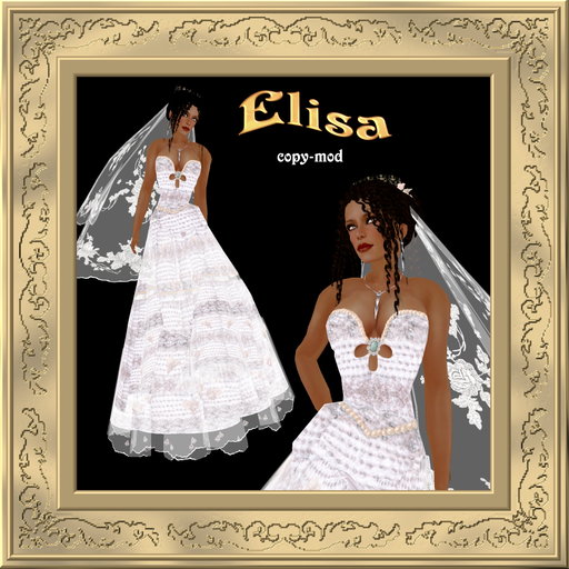 Bte Elisa wedding gown 