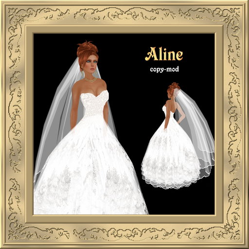 Bte Aline wedding gown