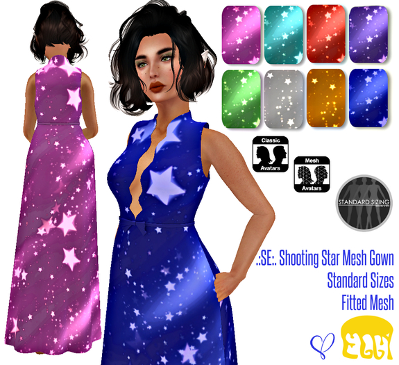 .:SE:. Shooting Star Dress -Mesh-