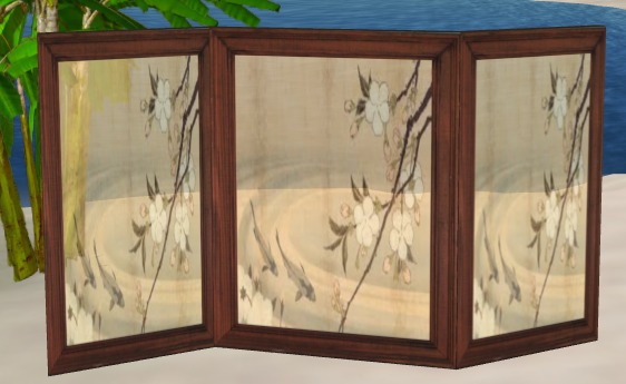 floral room screen