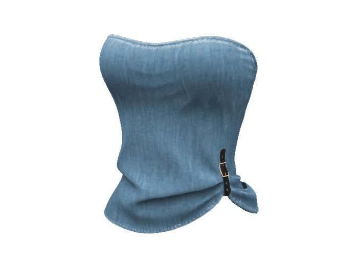 Kaithleen's Tube Top Standard Sizes - Blue