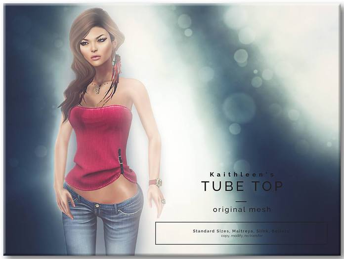 Kaithleen's Tube Top Standard Sizes - Demo