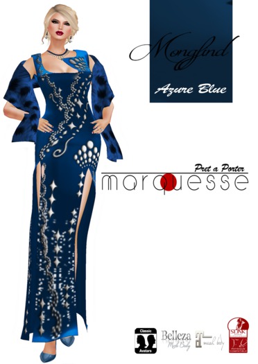 [Marquesse] Mongfind Azure Blue
