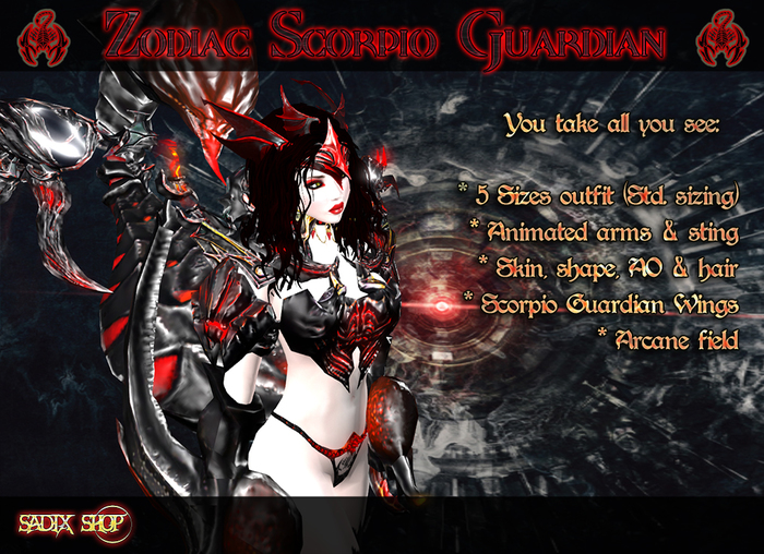 Zodiac Scorpio Guardian (Box 1.0)