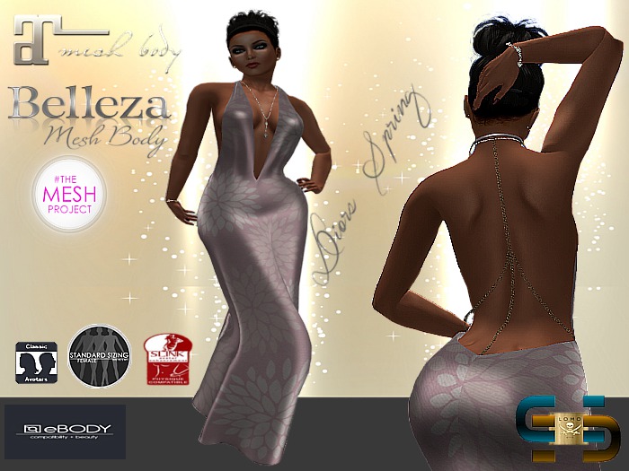 [ IBAN ] MESH GOWN DIORS SPRING #03 TMP / MAITREYA / BELLEZA