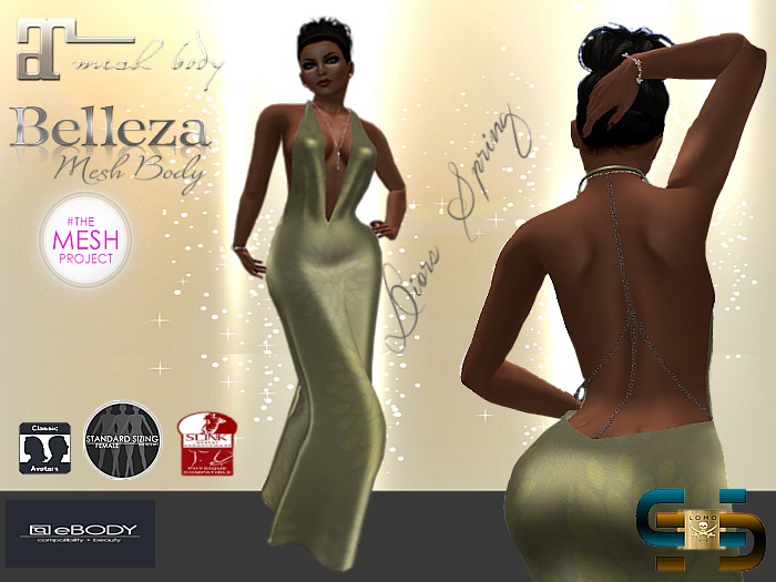 [ IBAN ] MESH GOWN DIORS SPRING #07 TMP / MAITREYA / BELLEZA