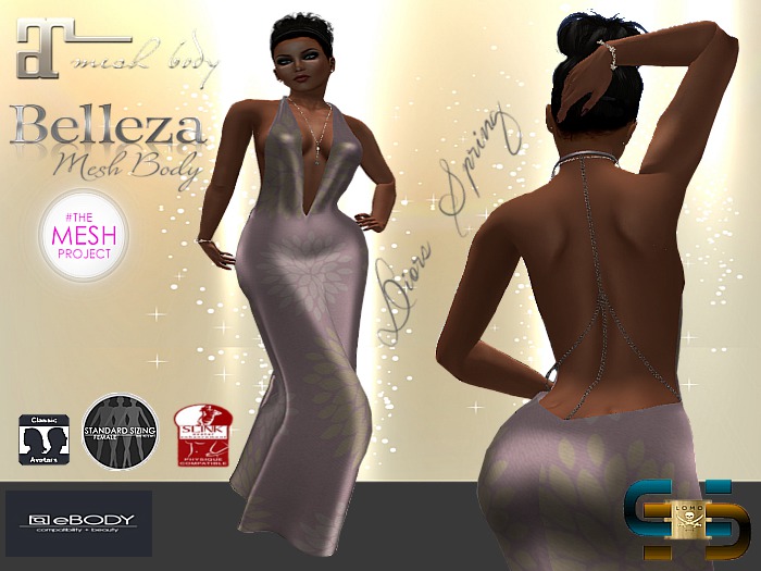 [ IBAN ] MESH GOWN DIORS SPRING #09 TMP / MAITREYA / BELLEZA