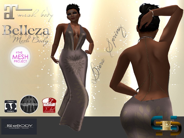 [ IBAN ] MESH GOWN DIORS SPRING #11 TMP / MAITREYA / BELLEZA