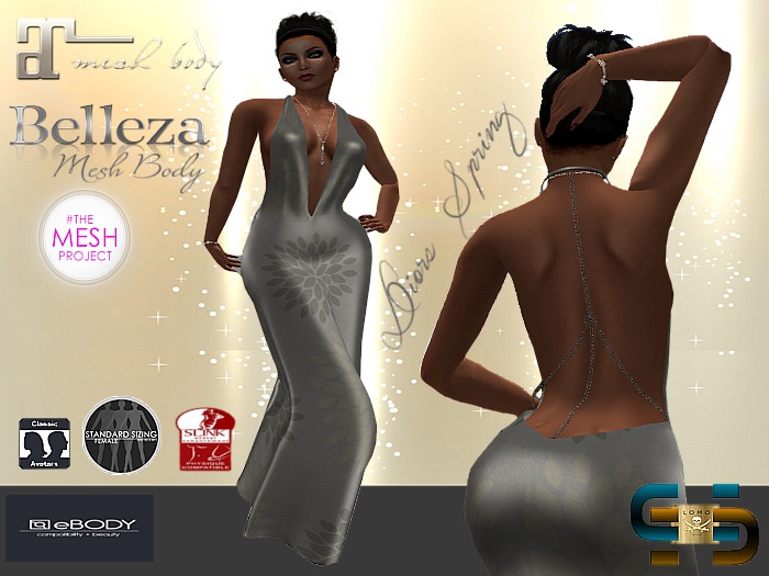 [ IBAN ] MESH GOWN DIORS SPRING #12 TMP / MAITREYA / BELLEZA