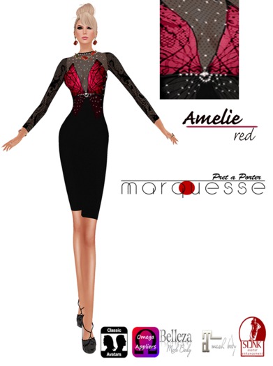 [Marquesse] Amelie Red