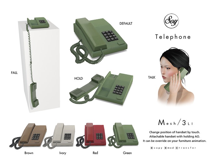 Soy. Telephone [Red]