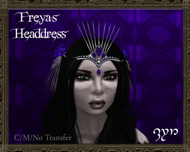 Zyn ~ Freya's Diadem - Violet