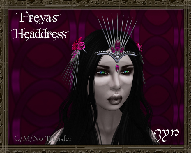 Zyn ~ Freya's Diadem -  Pink