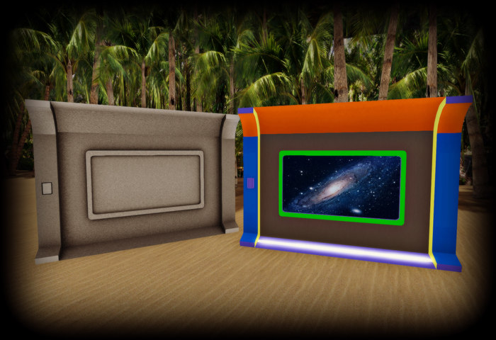 "M" Mesh Inside "M" Mesh Mass Effect Interior Wall Window Bay