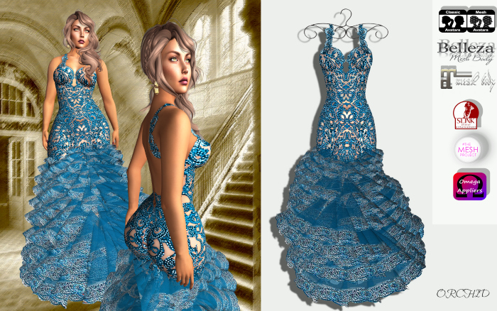 Dress Gwen Blue