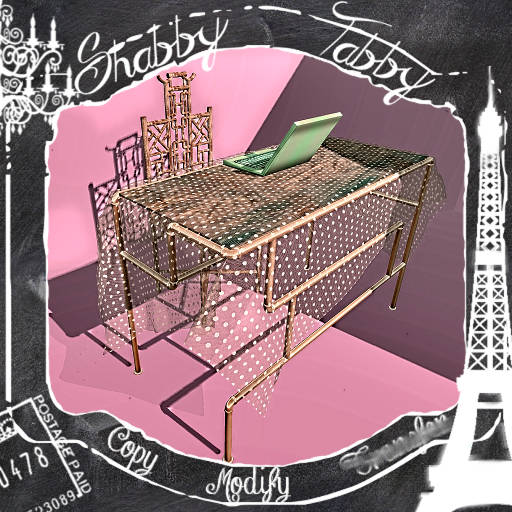 *Shabby* Industrial Desk