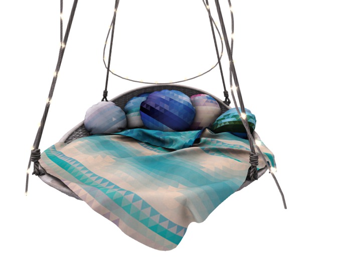 Trompe Loeil - Nesting Bed Geometric