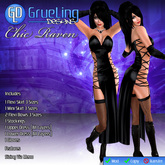 GrueLing Designs - Chic Raven