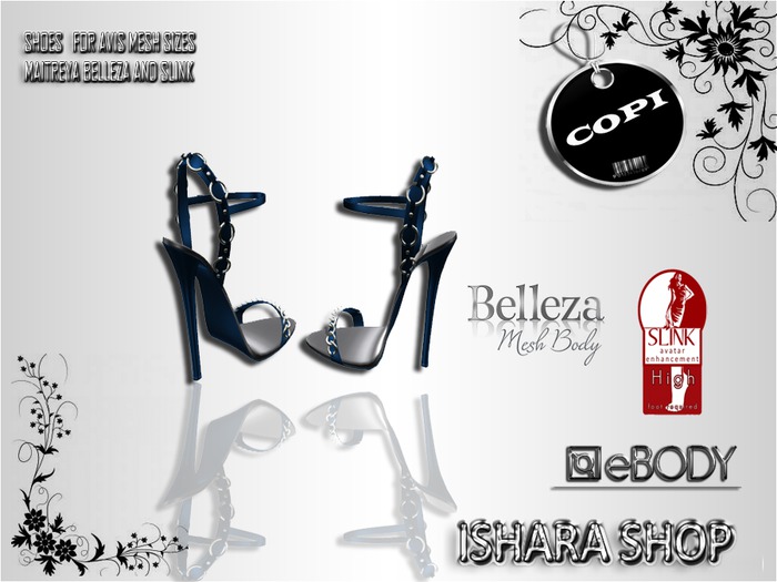 DAYANA SLINK SHOES BLUE