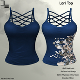 DE Designs - Lori Top - Blue