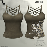 DE Designs - Lori Top - Tan