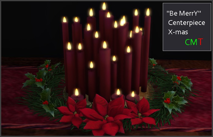 "Be MerrY" Centerpiece X-mas