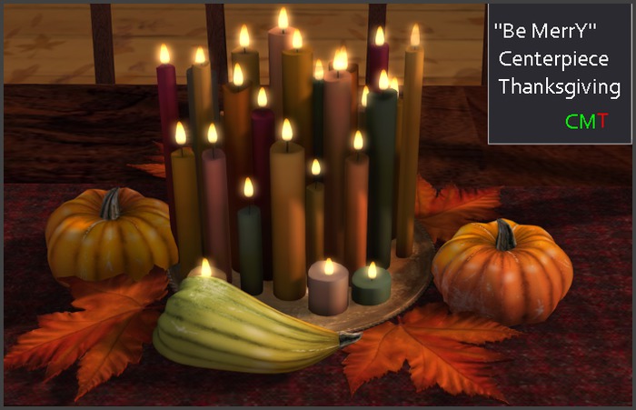 "Be MerrY" Centerpiece Thanksgiving