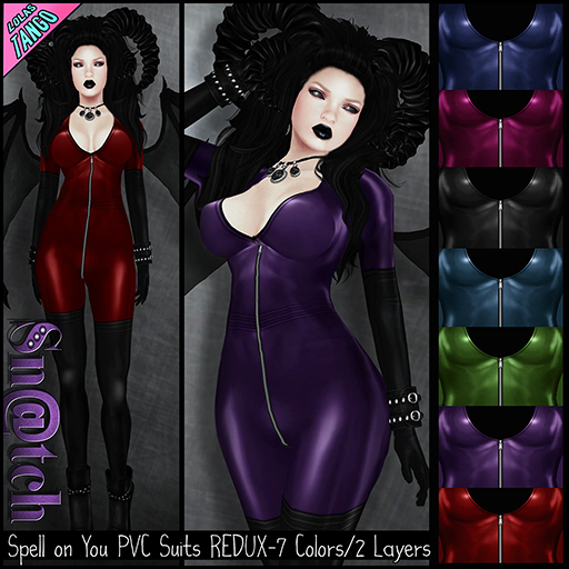 :::Sn@tch Spell On You PVC Suit (All Colors):::