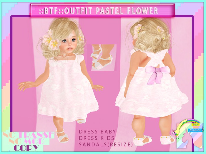 ::BTF::OUTFIT Pastel Flower