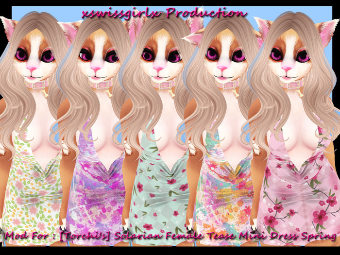 Mod For : [Torchi's] Solarian Female Tease Mini Dress Spring