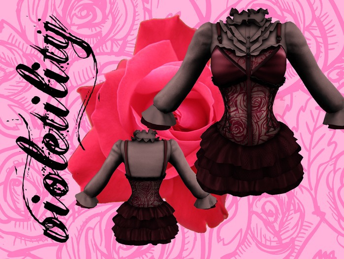 .:V:. Corset - Rose