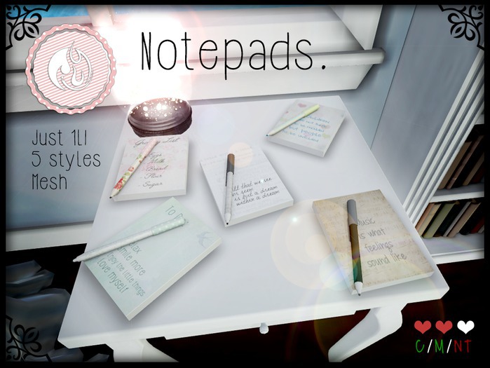 .:V:. Notepads