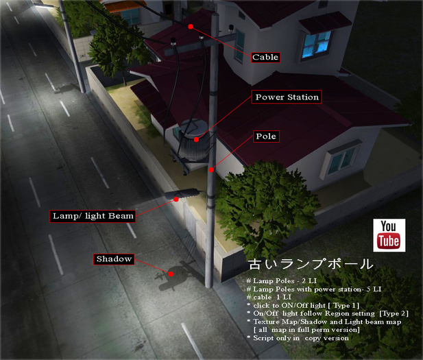  Street Lamp Poles Pack Version 1.1