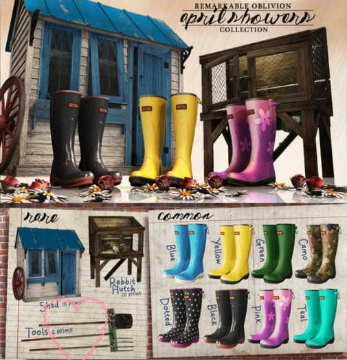 RO - April Showers - Tools RARE BOX