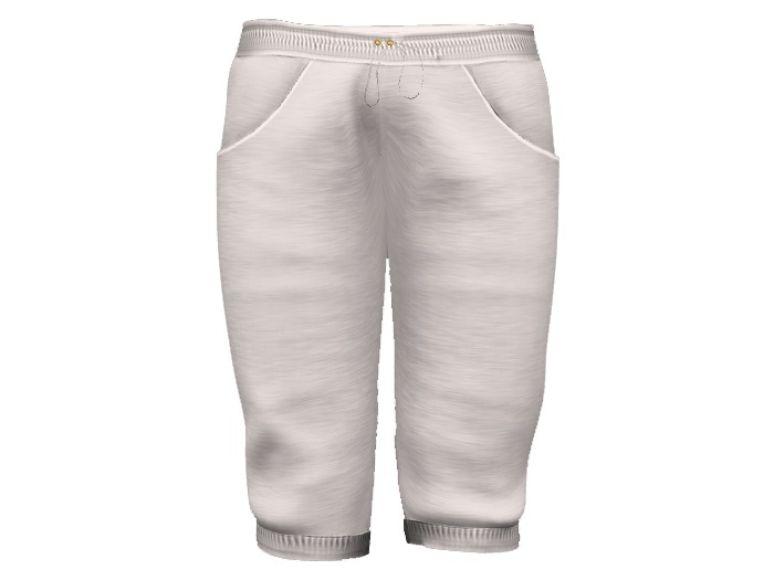 K's for Him Basic Shorts - White