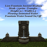 Lion Fountain Ancient Med