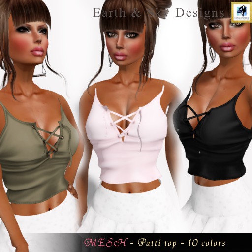 "Patti" top DEMO - Earth & Sky Designs