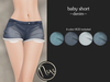 Neve short baby denim
