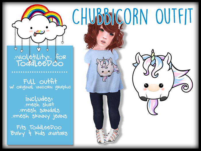 .:V:. [TD] Chubbicorn Outfit